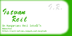 istvan reil business card